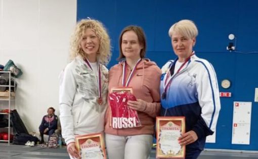 Валерия Русина - призер чемпионата России по фехтованию среди ветеранов